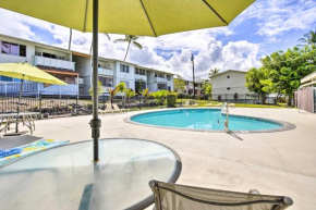 Sunny Central Condo Lanai and Community Pool Access